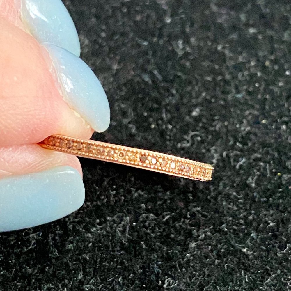 Rose Gold Stackable Ring - image 7